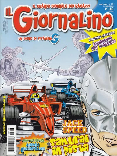 Cover of Jack Speed Samurai in pista