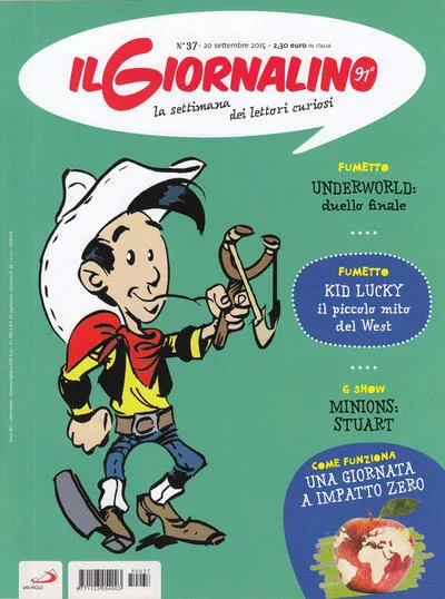 Cover of Kid Lucky il piccolo mito del West