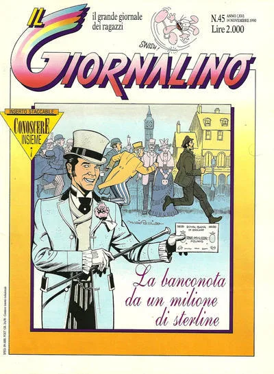 Cover of La bamconota da un milione di sterline