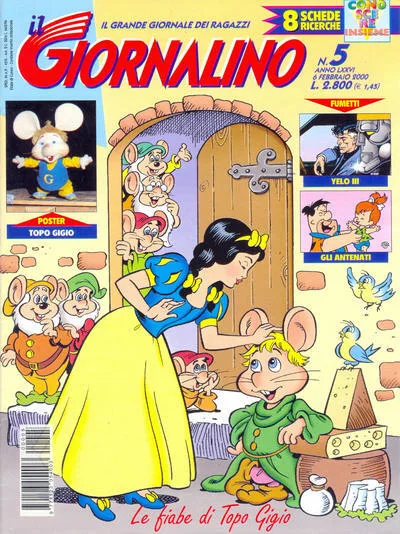 Cover of La fiabe di Topo Gigio