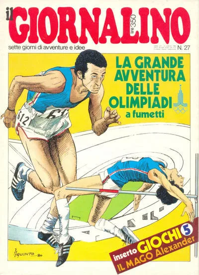 Cover of La grande avventura delle olimpiadi