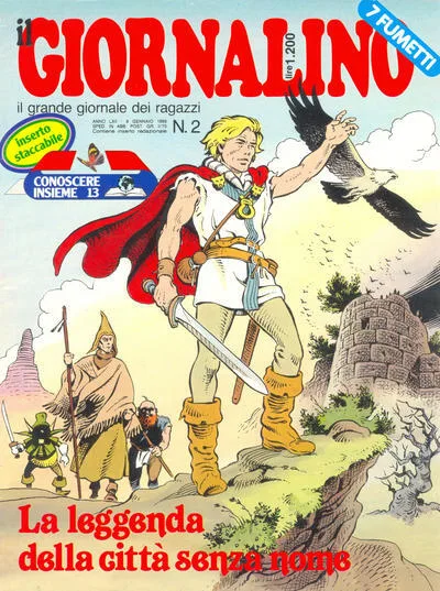 Cover of La leggenda della citta sensa nome