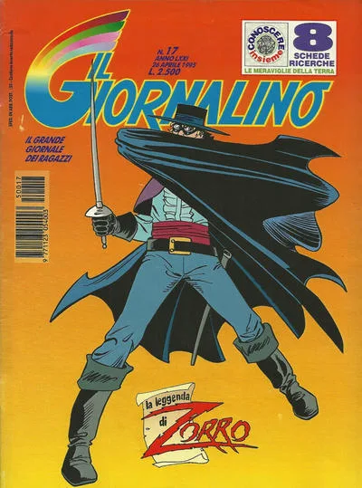 Cover of La leggenda di Zorro