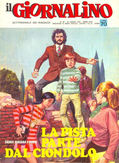 Cover of La pista parte dal ciondolo