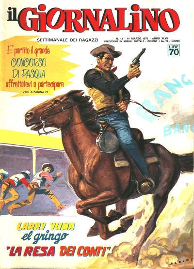 Cover of Larry Yuma el gringo - La resa del conti