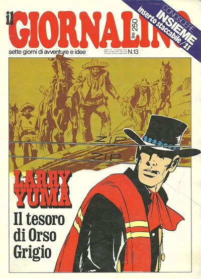 Cover of Larry Yuma Il tesoro di Orso Grigio
