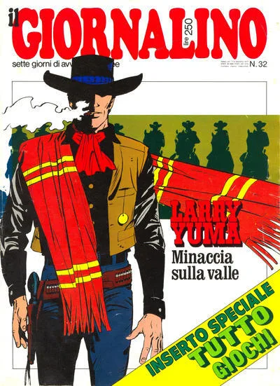 Cover of Larry Yuma Minaccia sulla valle