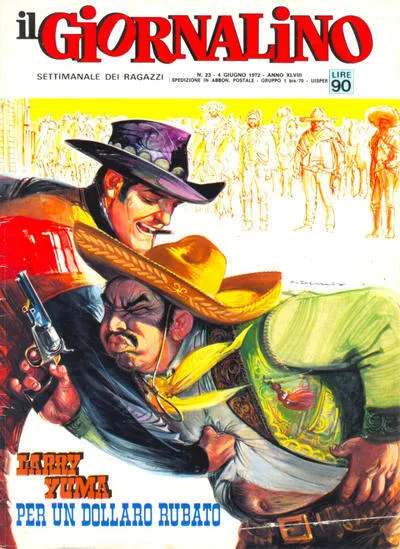 Cover of Larry Yuma Per un dollaro rubato