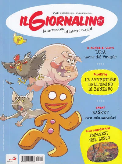 Cover of Le Avventure dell'omino di Zenzero