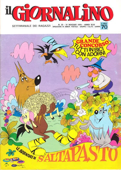 Cover of Le avventure di Saltapasto