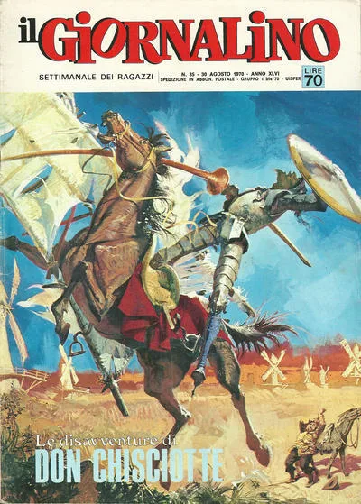 Cover of Le disavventure di Don Chisciotte