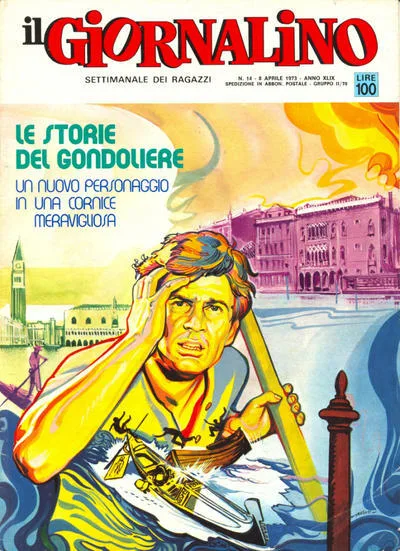 Cover of Le storie del gondoliere