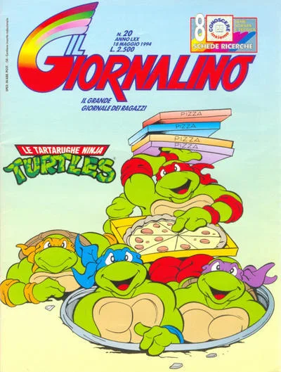 Cover of Le Tartarughe Ninja Turtles