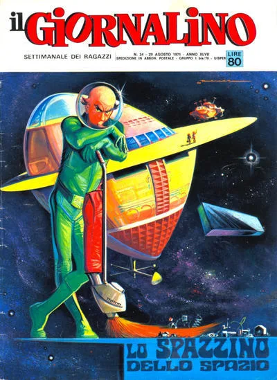 Cover of Lo spazzino dello spazio