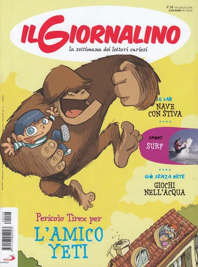 Cover of Pericolo Tirex per L'amico Yeti