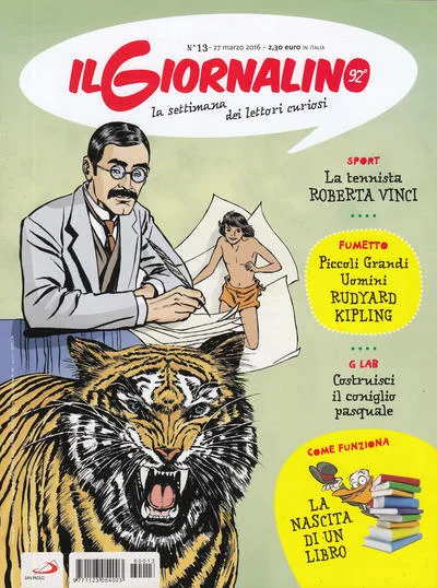 Cover of Piccoli Grandi Uomini Rudyard Kipling