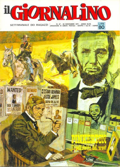 Cover of Pinkerton il poliziotto del West