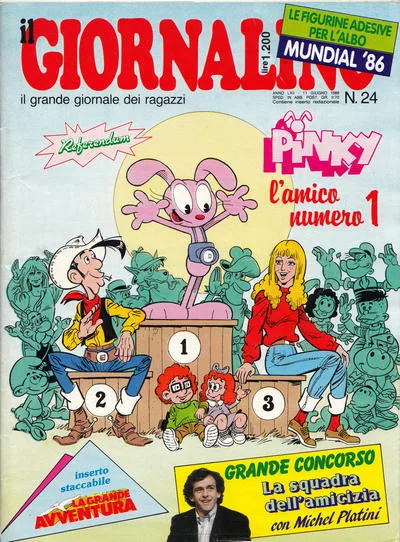 Cover of Pinky l'amico numero 1