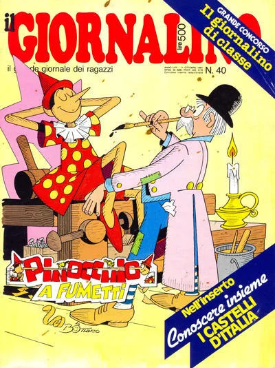 Cover of Pinocchio a fumetti
