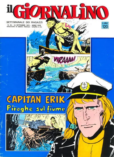 Cover of Piroghe sul fiume