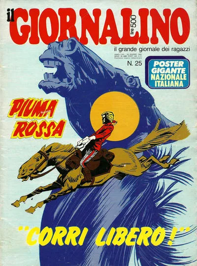 Cover of Piuma Rossa "Corri Libero!"