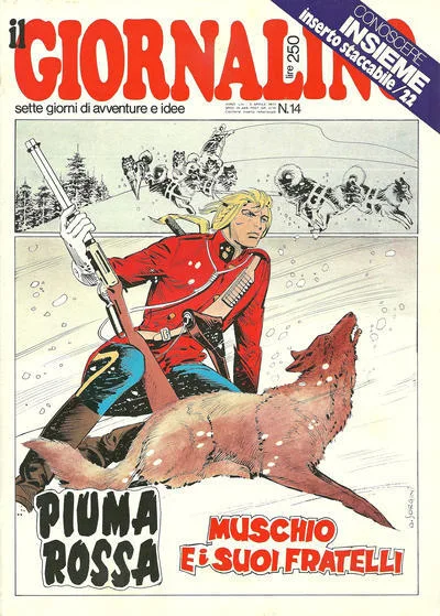 Cover of Piuma Rossa Muschio e suoi fratelli