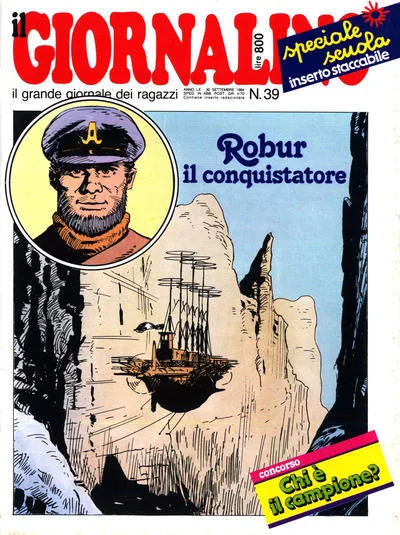 Cover of Robur il conquistatore