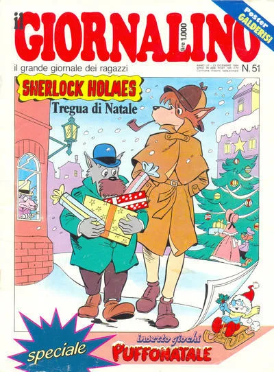 Cover of Sherlock Holmes Tregua di Natale