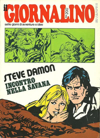 Cover of Steve Damon  Incontro nella savana