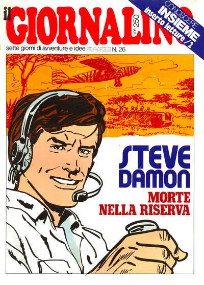 Cover of Steve Damon Morte nella riserva