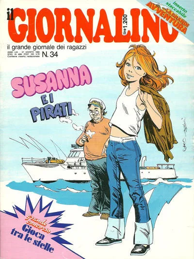 Cover of Susanna e i Pirati