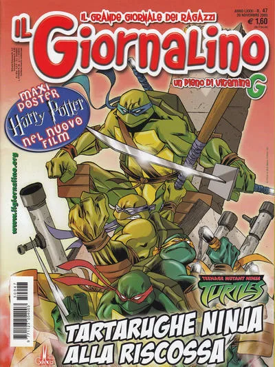 Cover of Teenage Mutant Ninja Turtles Tartarughe ninja alla Riscossa