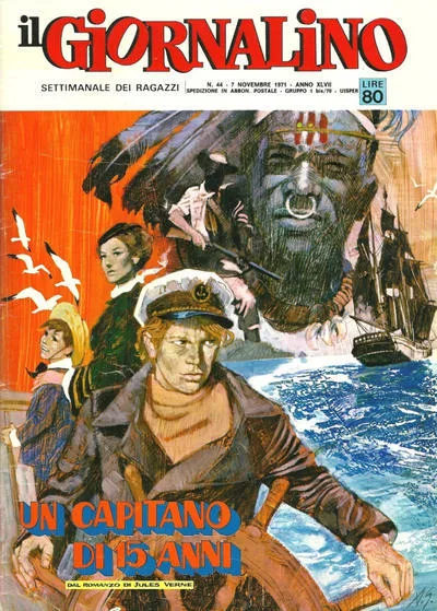 Cover of Un capitano di 15 anni