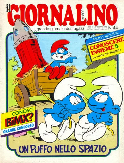 Cover of Un Puffo nello spazio