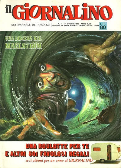 Cover of Una discesa nel Maelström