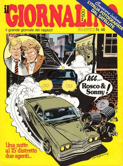 Cover of Una notte al 15 distretto due agenti...