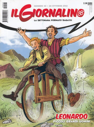 Cover of Leonardo Piccoli Grandi Uomini