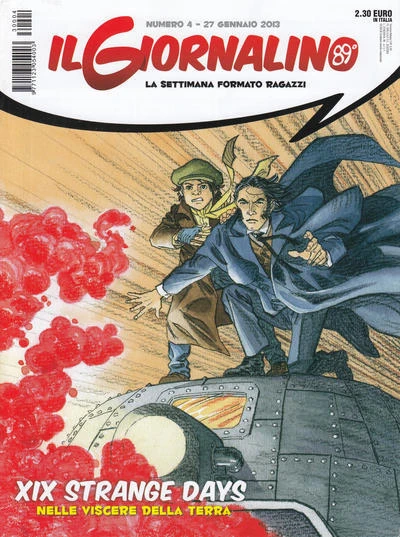 Cover of XIX Strange Days nelle viscere della Terra