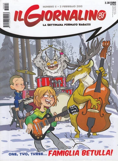 Cover of One, Two, Three ... Famiglia Betulla!