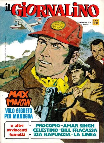 Cover of Volo segreto per Managua