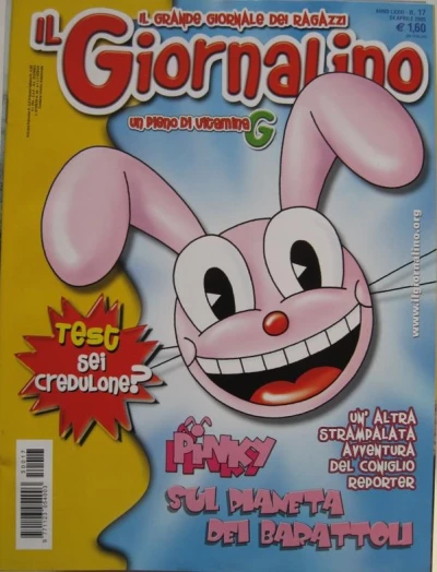 Cover of Pinky sul Pianeta dei Barattoli