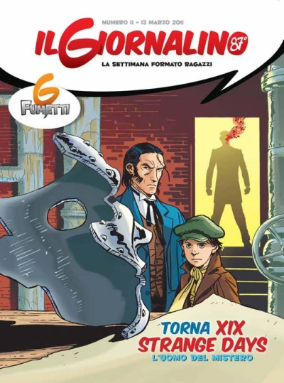 Cover of Torna XIX Strange Days L'Uomo del Mistero