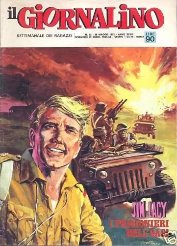 Cover of Jim Lacy: I Prigionieri dell'Oasi