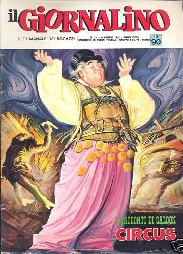 Cover of I Racconti di Saloon Circus