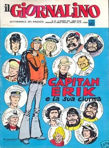 Cover of Capitan Erik e la sua Ciurma