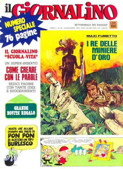 Cover of Il re delle miniere d'oro