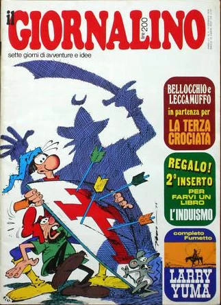 Cover of Bellocchio e Leccamuffo in Partenza per la Terza Crociata