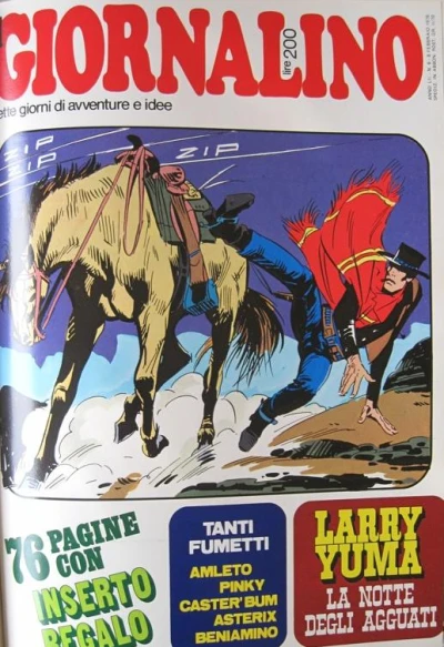 Cover of Larry Yuma: La Notte degli Agguati