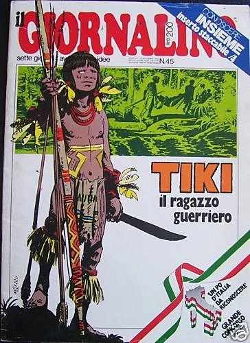 Cover of Tiki il Ragazzo Guerriero