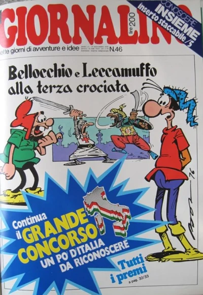 Cover of Bellocchio e Leccamuffo alla Terza Crociata